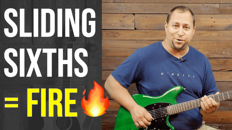 Lick 14: More Sliding Sixths